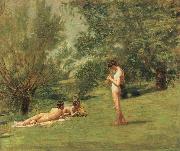 Thomas Eakins Arcadia oil painting artist